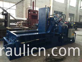 Y81q-135 Ipasa ang Horizontal Metal Baler Scrap Aluminium Copper Steel Baler